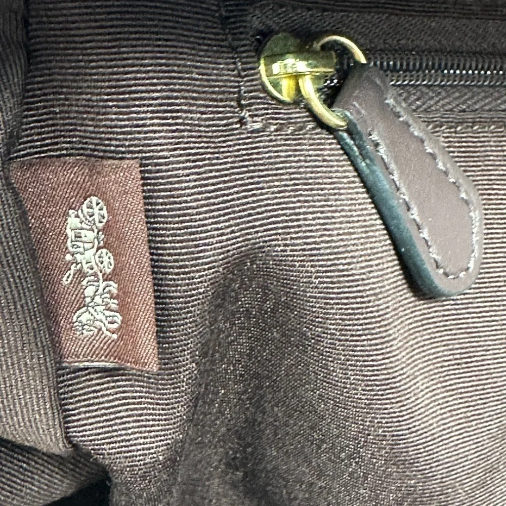 COACH MINI CHARLIE BURGUNDY LEATHER BACKPACK NWOT & coach tag​​​ - Picture 10 of 11